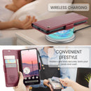 Google Pixel 9a CaseMe Retro Wallet Case [Maroon] 4
