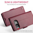 Google Pixel 9a CaseMe Retro Wallet Case [Maroon] 2