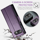 Google Pixel 9a CaseMe Retro Wallet Case [Purple] 5
