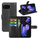 Google Pixel 9a PU Wallet Case [Black] 1
