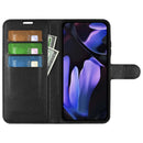 Google Pixel 9a PU Wallet Case [Black] 6