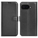 Google Pixel 9a PU Wallet Case [Black]