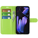 Google Pixel 9a PU Wallet Case [Green] 6