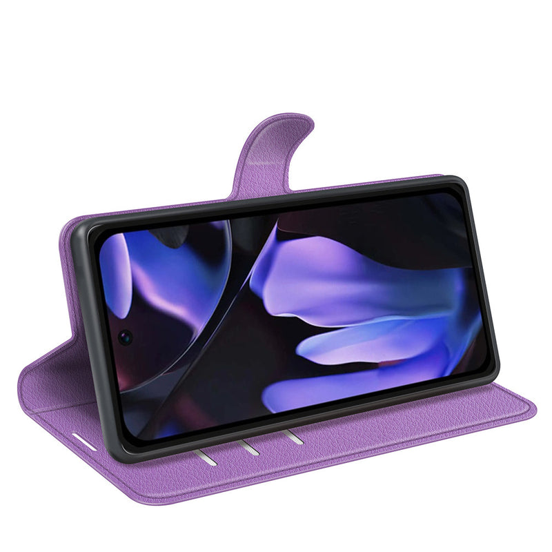 Google Pixel 9a PU Wallet Case [Purple]