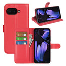 Google Pixel 9a PU Wallet Case [Red] 1