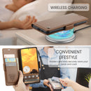 Google Pixel 9a CaseMe Retro Wallet Case [Brown]