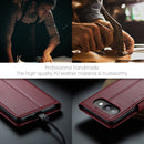 Google Pixel 9a CaseMe Retro Wallet Case [Maroon]