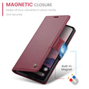 Google Pixel 9a CaseMe Retro Wallet Case [Maroon]