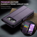 Google Pixel 9a CaseMe Retro Wallet Case [Purple]
