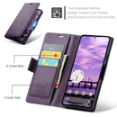 Google Pixel 9a CaseMe Retro Wallet Case [Purple]