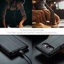 Google Pixel 9a CaseMe Retro Wallet Case [Black]