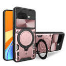 Google Pixel 9a Ring Kickstand Case w/ Camera Cover [Rose