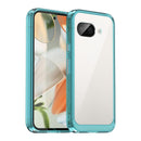 Google Pixel 9a Soft TPU Bumper Case [Clear Blue] 1