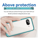 Google Pixel 9a Soft TPU Bumper Case [Clear Blue] 3