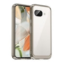 Google Pixel 9a Soft TPU Bumper Case [Clear Grey] 1