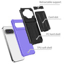 Google Pixel 9Pro Heavy Duty Kickstand Card Holder Case