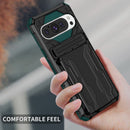 Google Pixel 9Pro Heavy Duty Kickstand Card Holder Case
