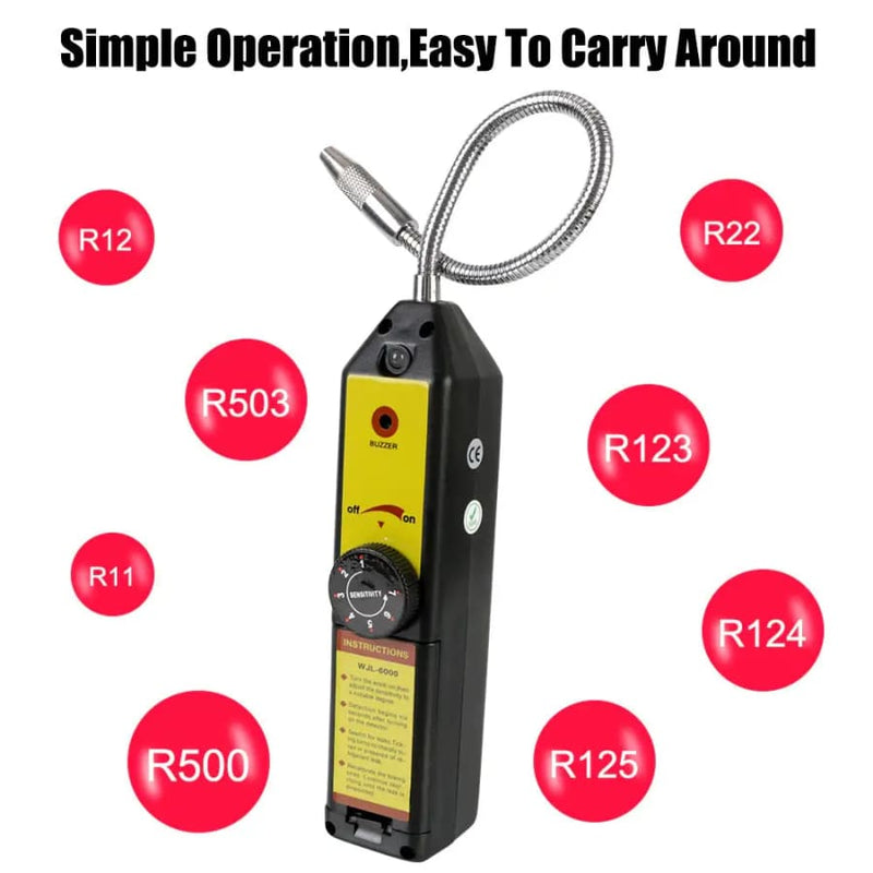 Halogen Freon Gas Leakage Tester Tools & Kits (multipurpose)