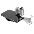 Handheld Mini Pocket 60x Microscope Loupe Jeweler Magnifier