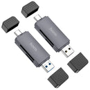 HB45 2-in-1 USB 3.0 Card Reader NZ – Dual USB-A & Type-C 2