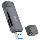 HB45 2-in-1 USB 3.0 Card Reader NZ – Dual USB-A & Type-C 5