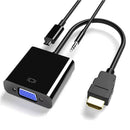 HDMI to VGA Converter Adapter with Audio & USB 1