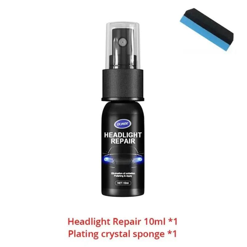 Headlight Lens Polish 10ml + Buffing Sponge Tools & Kits