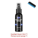 Headlight Lens Polish 30ml + Buffing Sponge Tools & Kits