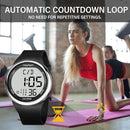 Hearkent Atomic Watch with Vibrating 8 Alarms 4