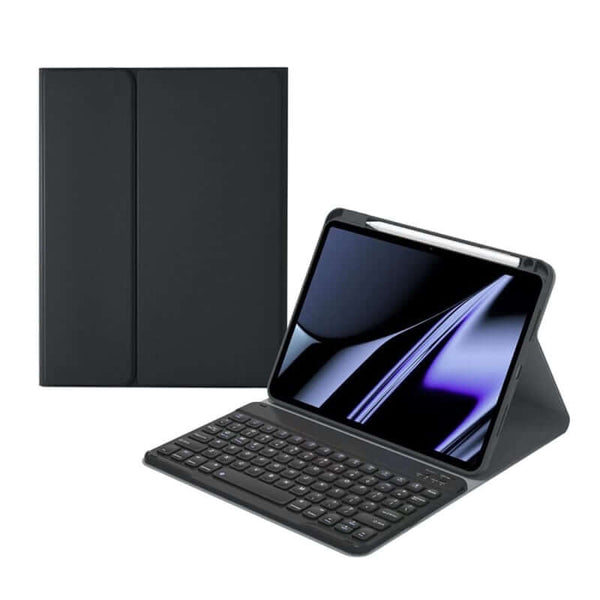 iPad Pro 11" Air 5/ 4 /11 bluetooth keyboard case with removable Foldable Cover