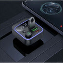 Hoco 38W FM Car Kit with PD + QC RGB Light (E85)