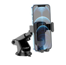 Hoco CA104 Car Phone Holder | Adjustable 60–85mm Clamp for 4.5–7 Inch Phones
