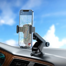 Hoco CA104 Car Phone Holder | Adjustable 60–85mm Clamp for 4.5–7 Inch Phones