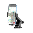 Hoco CA104 Car Phone Holder | Adjustable 60–85mm Clamp for 4.5–7 Inch Phones