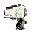Hoco CA83 Car Phone Holder 4.5–7 Inch | Strong Clamp Dashboard & Windshield Mount