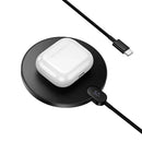 15W Ultra Thin 2 in 1 Wireless Charger w/ LED Charge Status Display