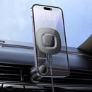 15W Magnetic Wireless Charging Phone Holder for Air Vent w/ Hook Locking