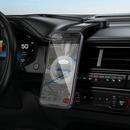 Magnetic Dashboard Phone Holder w/ Memory Alloy, 360 Rotation, Ring Magnet