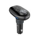 HOCO LED Wireless Bluetooth FM Transmitter Handsfree  Dual USB Car Charger