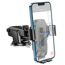 Hoco HW3 Wireless Fast Charging Car Phone Holder | 5W–15W Dashboard & Windshield Mount