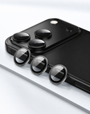 Hoco iPhone 17 Pro Max Ultra HD Camera CSG Anti Glare Lens Protector with Metallic Ring (V14)