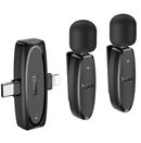 Dual Wireless Digital Microphone w/ Lightning & Type C Dual Connector