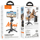 Hoco Mini Bluetooth Selfie Stick Tripod With Remote (K27) 11