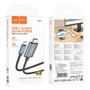 Hoco Type C to 4K HDMI Cable 2 Meter (UA27-C) 10
