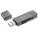 Hoco USB 3.0 Memory Card Reader USB-A USB-C Dual Plug
