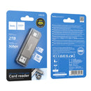 Hoco USB 3.0 Memory Card Reader USB-A USB-C Dual Plug