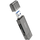 Hoco USB 3.0 Memory Card Reader USB-A USB-C Dual Plug