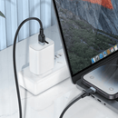 27W PD Silicon Super Fast Charging Cable - Lightning to Type C (X109) 3 Meter