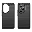 Honor 400 Pro Carbon Fibre TPU Case Slim Shockproof Cover Black