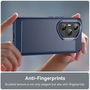 Honor 400 Pro Carbon Fibre TPU Case Slim Shockproof Cover Navy